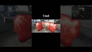1vs4 in free fire| with desert eagle| garena free fire|#ffmax #ffshort #viralshorts #garenafreefire