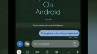 How to Change the Color of your Keyboard on an Android