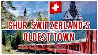 Chur Switzerland | the oldest city in Switzerland | 4K | Swiss towns | Graubunden | Graubünden