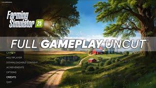 ERSTES GAMEPLAY Farming Simulator 25 | Uncut vollständige Aufnahmen aus Erlangen