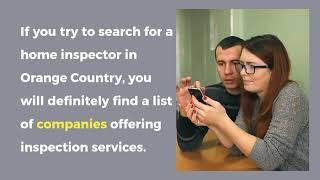 Home Inspector Orange County Personalized Home Inspections of Orange County