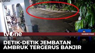 Detik Detik Rekaman CCTV Menunjukan Longsor di Kawasan Bogor | Kabar Pagi tvOne