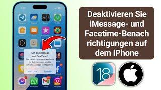 Hoe iMessage en Facetime-meldingen op iPhone uit te schakelen|iMessage en Facetime op iPhone stoppen