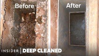 How Decades Worth Of Dust is Deep-Cleaned From Air Ducts | Deep Cleaned | Insider