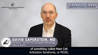 Diagnosis of MCAS Presented by Dr. David Saperstein