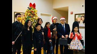 Peabody Harmony Project went Christmas Caroling for Children's Home at Catonsville(12/09/2023)