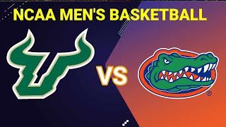 South Florida Bulls vs Florida Gators | 2024 NCAA MEN'S BASKETBALL LIVE SCORE