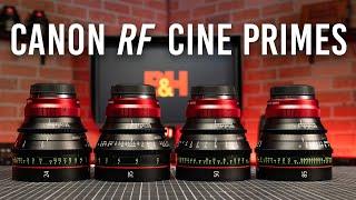 New Canon RF Mount Cinema Prime Lenses!