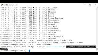 How to check time zone and set a timezone on a Linux system - timedatectl