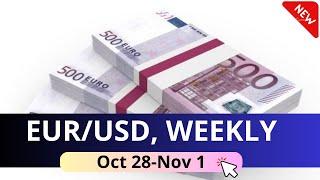 EUR USD Technical Analysis for the week of October 28-November 1, 2024