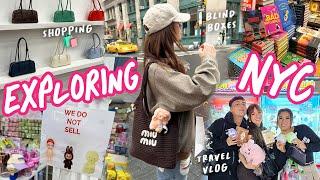 Trying Trendy Places in NYC!!  Viral Food, Thrift Shops, and Traveling Home!!