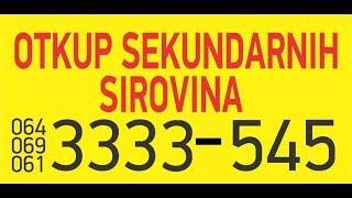 Otkup sekundarnih sirovina-sekundarne sirovine