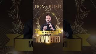 Anish Baheti | Nominee | Fluxx Events #fluxx #fluxxawards #nomination
