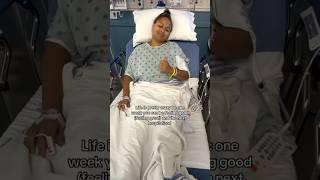 Recovering from surgery so I can get back to flying on stage! #neworleanssongbird #ingodwetrust