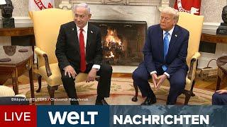 NAHOST-KONFLIKT: Diese Aussage schockt die Welt! Trump kündigt an, Gaza-Streifen zu übernehmen!