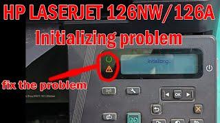 hp 126nw initializing error #hp #printer #hpprinter #service