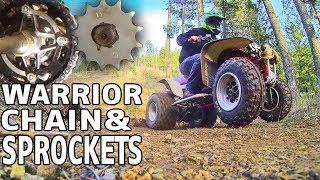 YAMAHA WARRIOR ATV CHAIN AND SPROCKET REPLACEMENT - BASIC QUAD MAINTENANCE