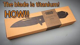 SINTERED TITANIUM ALLOY BLADE!!?? TITANIUM/CERAMIC BLADE? WTF