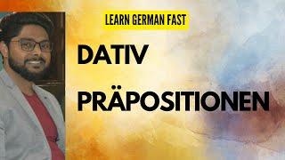 Dativ preposition#German Dative Prepositions – Präpositionen mit dem Dativ