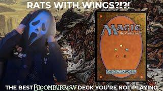 RATS WITH WINGS!!! The BEST Magic Bloomburrow Commander You're NOT Playing!