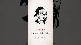 MENCIUS - He who loves...