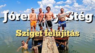 JóreményStég | Sziget felújítás 4 | Tisza-tó