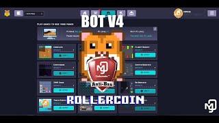 Rollercoin Bot V4 Captcha ! and 6 more Games Play AUTOMATICALLY !