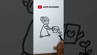 #drawing #shorts #artzriteeshh ️️