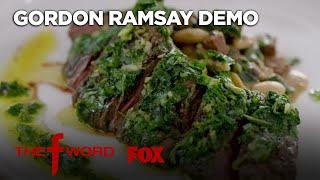 Gordon’s Skirt Steak With Chimichurri Sauce Recipe: Extended Version | Season 1 Ep. 8 | THE F WORD