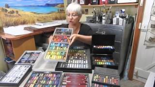 Choosing your pastels - Pastel Painting Course  1