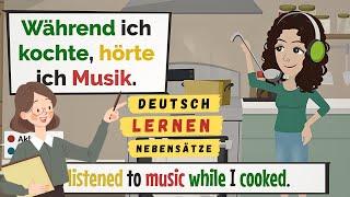 Deutsch lernen B1 | während, als, wenn | learn german B1