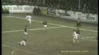 Leeds United - Eddie Gray v Burnley