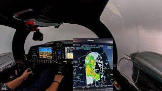 THUNDERSTORM AHEAD / DA62 IFR FLIGHT