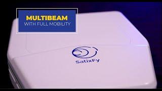 SatixFy's Diamond IoT Multibeam Antenna Mobility Demo