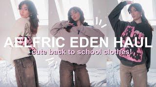 HUGE TRY-ON HAUL WITH AELFRIC EDEN ⭐️ | back to school clothing haul