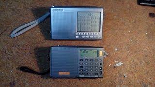 XHDATA D808 VS  DEGEN DE1103  Weather Fax receiving