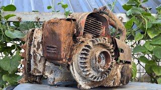 Restoring My Grandfather's 60 Year Old STIHL Saw To Better Than When It Left The Factory