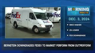 Stock Market Morning Minute, Tuesday, Dec. 3: SMCI, ZS, FDX