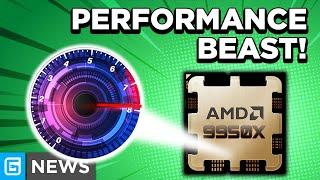 Ryzen 9950X Is WAY FASTER Than AMD Said, Nvidia’s Weird New GPU!