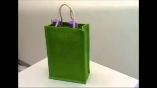 Jute Water Bottle Tote Bags Wholesale - Australia