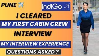 I Cleared My First Cabin Crew Interview | Cabin Crew | Indigo ️ #cabincrewinterview #indigo