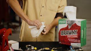 Brawny® Professional Plant-Based Disposable Cleaning Towels