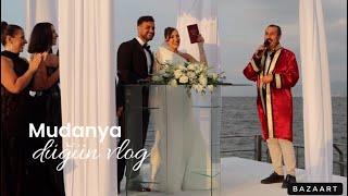 MUDANYA DÜĞÜN VLOG️| kameramda bulduklarım, düğün günü ve hazırlıkları ile tüm akşam