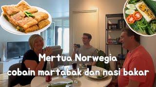 Reaksi Mertua Norwegia Makan Masakan Indonesia. Ketagihan Mau Lagi!