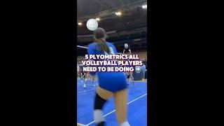 5 Plyometrics All Volleyball Players Should Do 