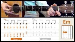 Jouer Zombie (The Cranberries) - Cours guitare. Tuto + Tab