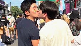 What Happens When Two Guys Kiss on the Street?