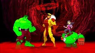 Marvel VS Capcom 2 - Hulk/Sabretooth/Tron Bonne - Expert Difficulty Playthrough