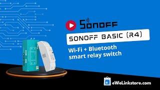 Sonoff Basic (R4) Wi-Fi + Bluetooth smart relay switch