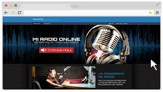 Parte 9 CREAR PAGINA WEB PARA TU RADIO Crea tu estación de radio profesional